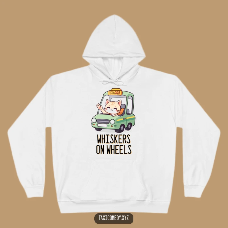Funny Cat Taxi Goodbye Hoodie: Cozy Up with Hilarious Farewells